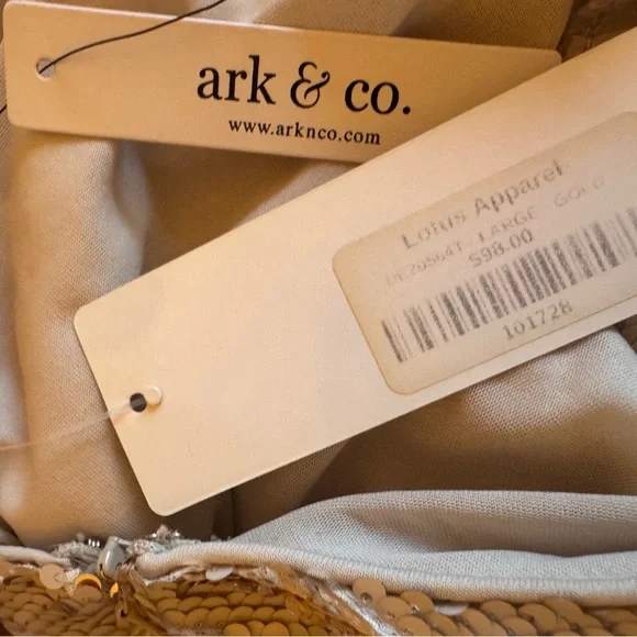 Ark & Co Sequin Dress with matte and shiny sequins - Picture 6 of 7